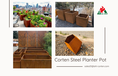 Corten Steel Planter